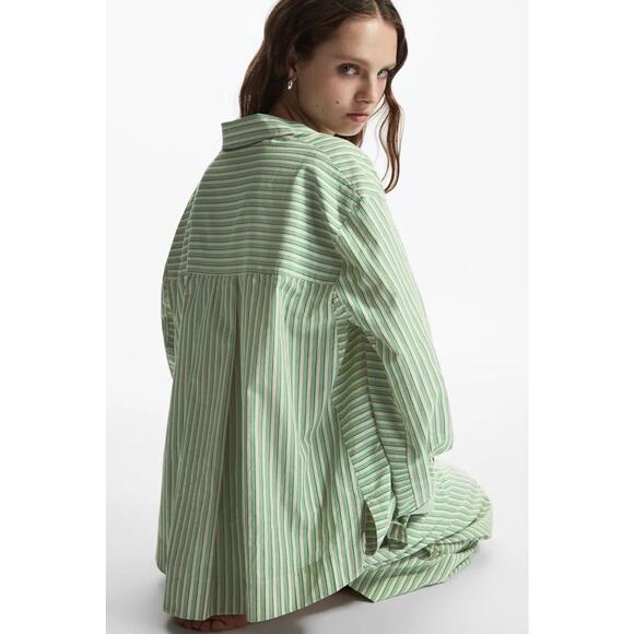 COS Striped Blouse Sz L - Picture 2 of 2